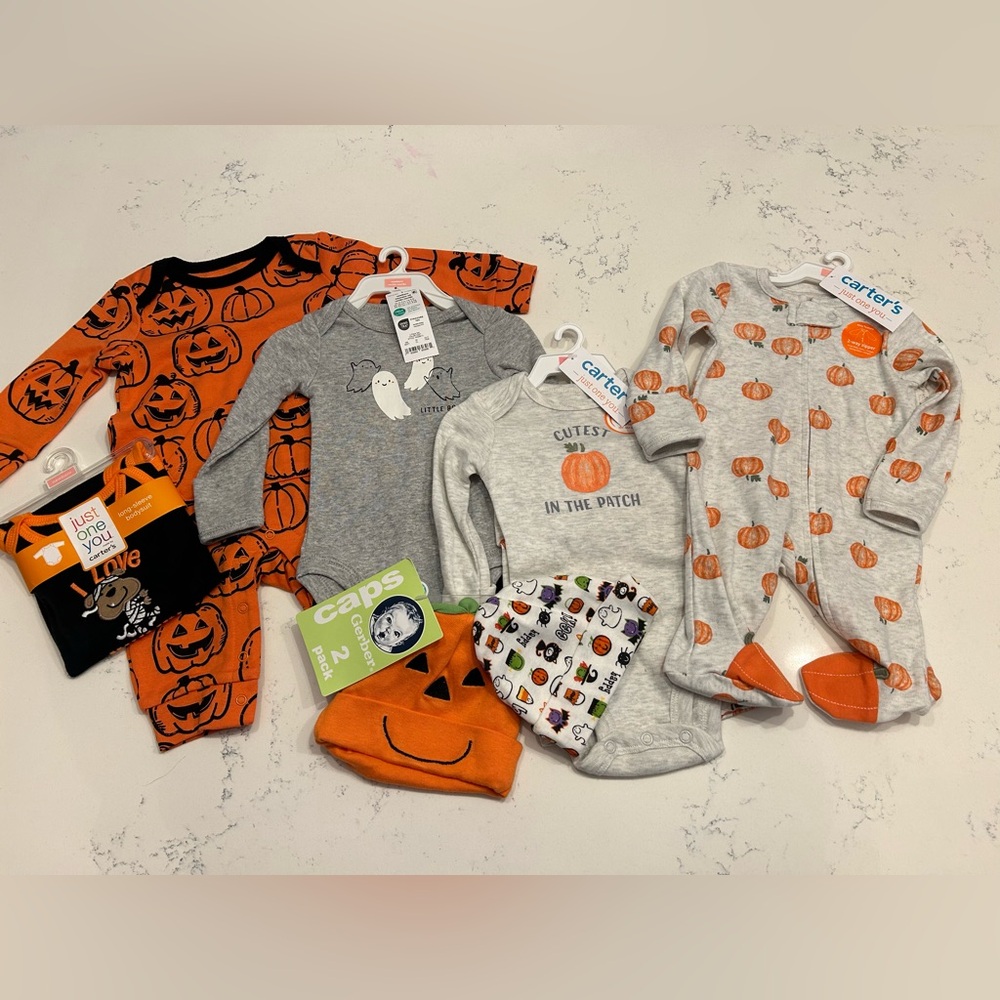 Newborn Carters Halloween & Fall Bundle! All NWT!